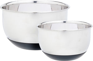 Ensemble de bols a mélanger Cookinglife - ø 16,7 cm / 20,5 cm - 2 pièces