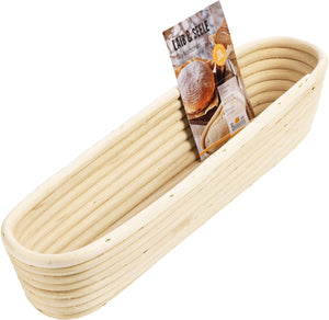 Panier de fermentation Birkmann - Panier à baguette - Laib & Seele - 37x8,5x6,5cm