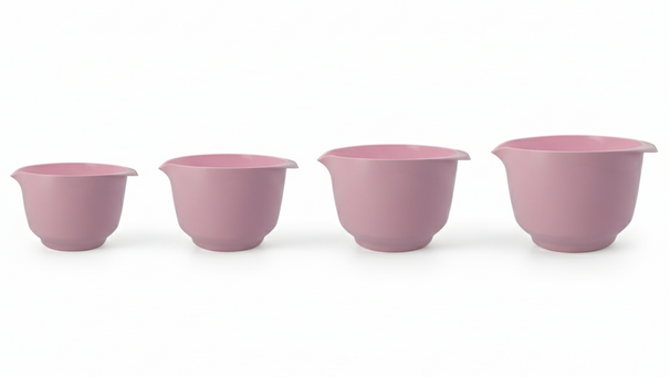 Birkmann Mengkommen / Beslagkommen Colour bowls set 4-Delig- 1.5, 2, 3 en 4 Liter - Silk Rose