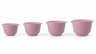 Birkmann Mengkommen / Beslagkommen Colour bowls set 4-Delig- 1.5, 2, 3 en 4 Liter - Silk Rose