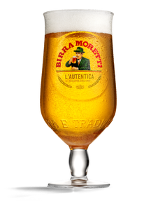 Verres à bière Birra Moretti 250 ml - 6 pièces