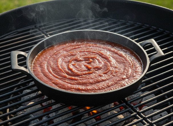 Cast Iron - Fonte - ø 20 cm - sans revêtement antiadhésif