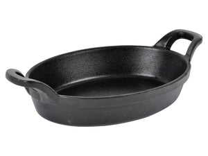 Plat à four Blackwell - Ovale - Collection Cast Iron - 21 x 15 x 4 cm