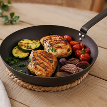 Blackwell poêle acier carbone Ø 28 cm – sans revêtement antiadhésif