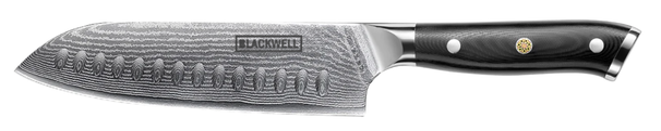 Couteau Blackwell Santoku Damas - 31,7 cm