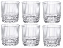 Verres à cocktail / Verres à whisky / Verres à eau America 20's 380 ml - Lot de 6