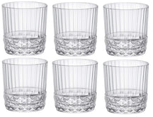 Verres à cocktail / Verres à whisky / Verres à eau America 20's 380 ml - Lot de 6