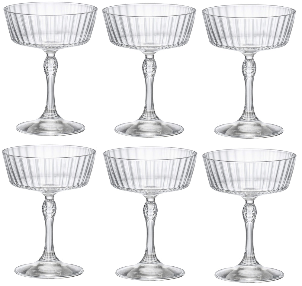 Verres à cocktail Bormioli Rocco America 20's 270 ml - 6 pièces