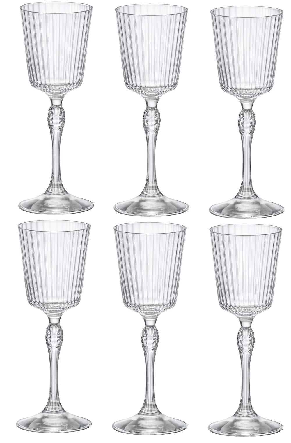 Verres à liqueur Bormioli Rocco America des années 20 80 ml - 6 pièces