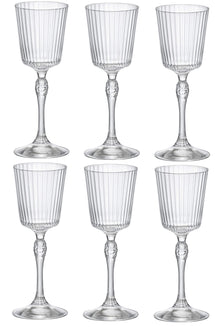 Verres à liqueur Bormioli Rocco America des années 20 80 ml - 6 pièces