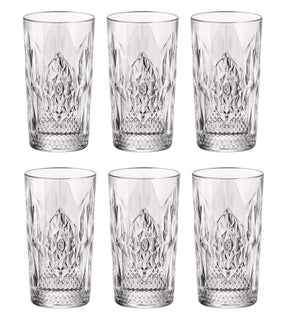 Set de verres long drink Bormioli Rocco - Highball - Stone - 49 cl - 6 pièces
