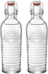 Bouteilles Bormioli Rocco Swing-top / Bouteilles Weck Officina 1825 - Transparent - 1,2 litres - 2 pièces