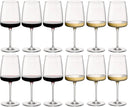 Ensemble de verres à vin Bormioli Rocco Nexo (Verres à vin rouge et verres à vin blanc) - Ensemble de 12 pièces