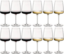 Ensemble de verres à vin Bormioli Rocco Nexo (Verres à vin rouge et verres à vin blanc) - Ensemble de 12 pièces