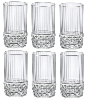 Ensemble de verres à shot Bormioli Rocco - America 20's - 80 ml - 6 pièces