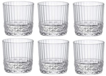 Verres à whisky Bormioli Rocco America des années 20, 300 ml - Lot de 6