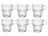 Set de tasses à café Bormioli Rocco - Avec anse - Barshine - 185ml - 6 pièces
