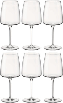 Verres à vin Bormioli Rocco Nexo - Verres à vin rouge - Verres à vin blanc - 450 ml - 6 pièces