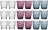 Bormioli Rocco - Verres à eau - Tumblers - Diamond 300 ml - 18 pièces