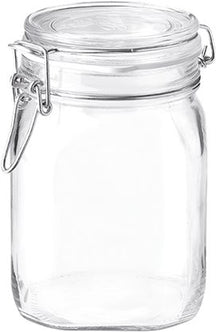 Bormioli Rocco Weckjars Fido 11 x 11 cm / 1 litre - 4 pièces