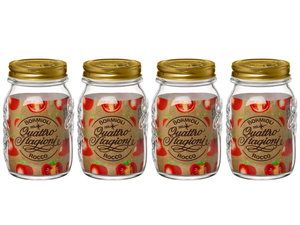 Set de bocaux Bormioli - Bocal a conserve - Quattro Stagioni - 500ml - 4 pieces