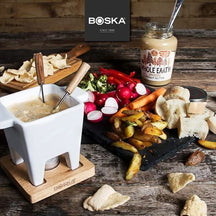 Ensemble à fondue Boska - 2 personnes - blanc