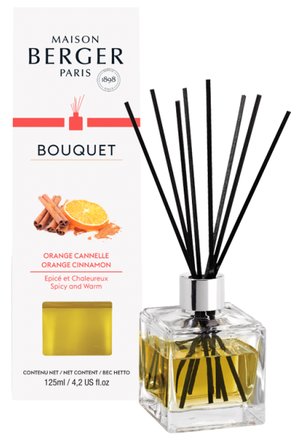 Ensemble de bâtonnets Maison Berger - Orange Cannelle - 100 ml - 8 pièces