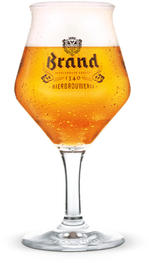 Verre à Bière de Marque Diamant sur Pied - 250 ml