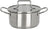 Cookinglife Kookpan - RVS - ø 16 cm / 1.3 liter - Geschikt voor alle warmtebronnen