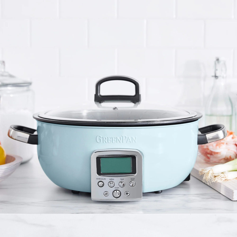 GreenPan Omnicuiseur - 5,7 litres - Brume bleue - Revêtement antiadhésif céramique