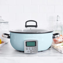 GreenPan Omnicuiseur - 5,7 litres - Brume bleue - Revêtement antiadhésif céramique