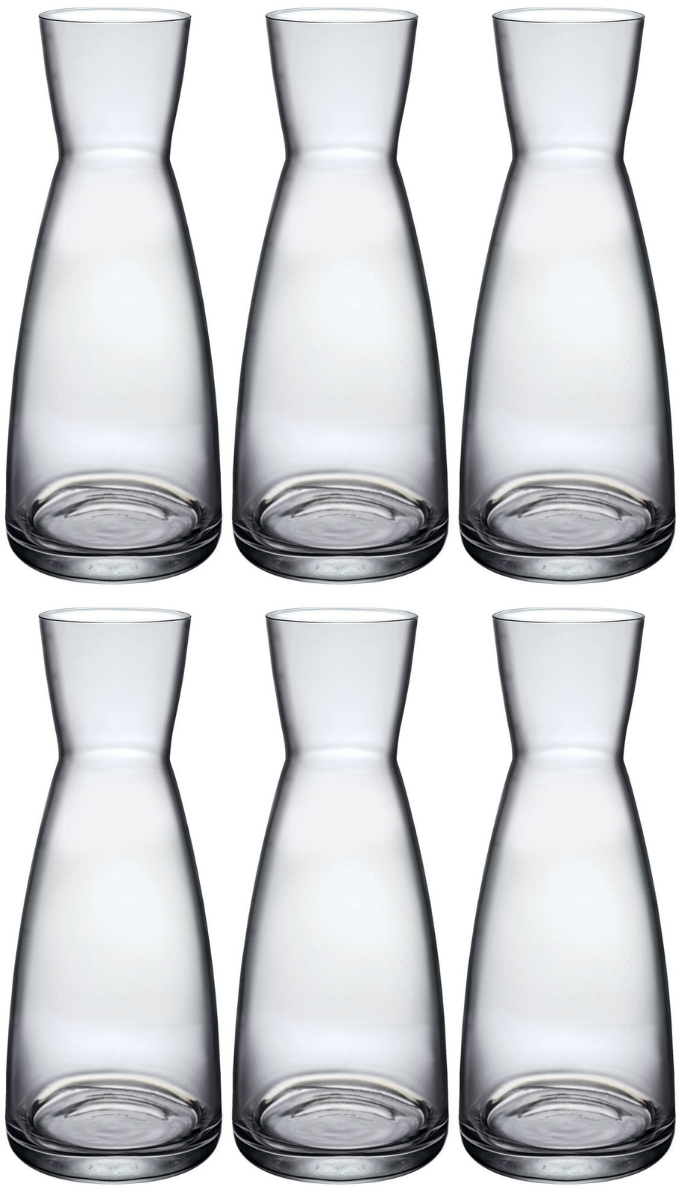 Bormioli Rocco Carafes Ypsilon - Transparent - 1 litre - 6 pièces