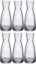 Bormioli Rocco Carafes Ypsilon - Transparent - 1 litre - 6 pièces