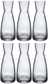 Bormioli Rocco Carafes Ypsilon - Transparent - 1 litre - 6 pièces