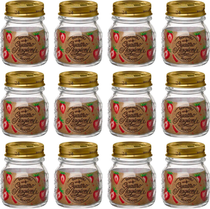 Ensemble de bocaux Weck Bormioli Rocco - Quattro Stagioni - 250 ml - 12 pièces