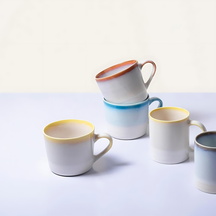 Ona Mugs Vera Gris - 350 ml - 6 pièces