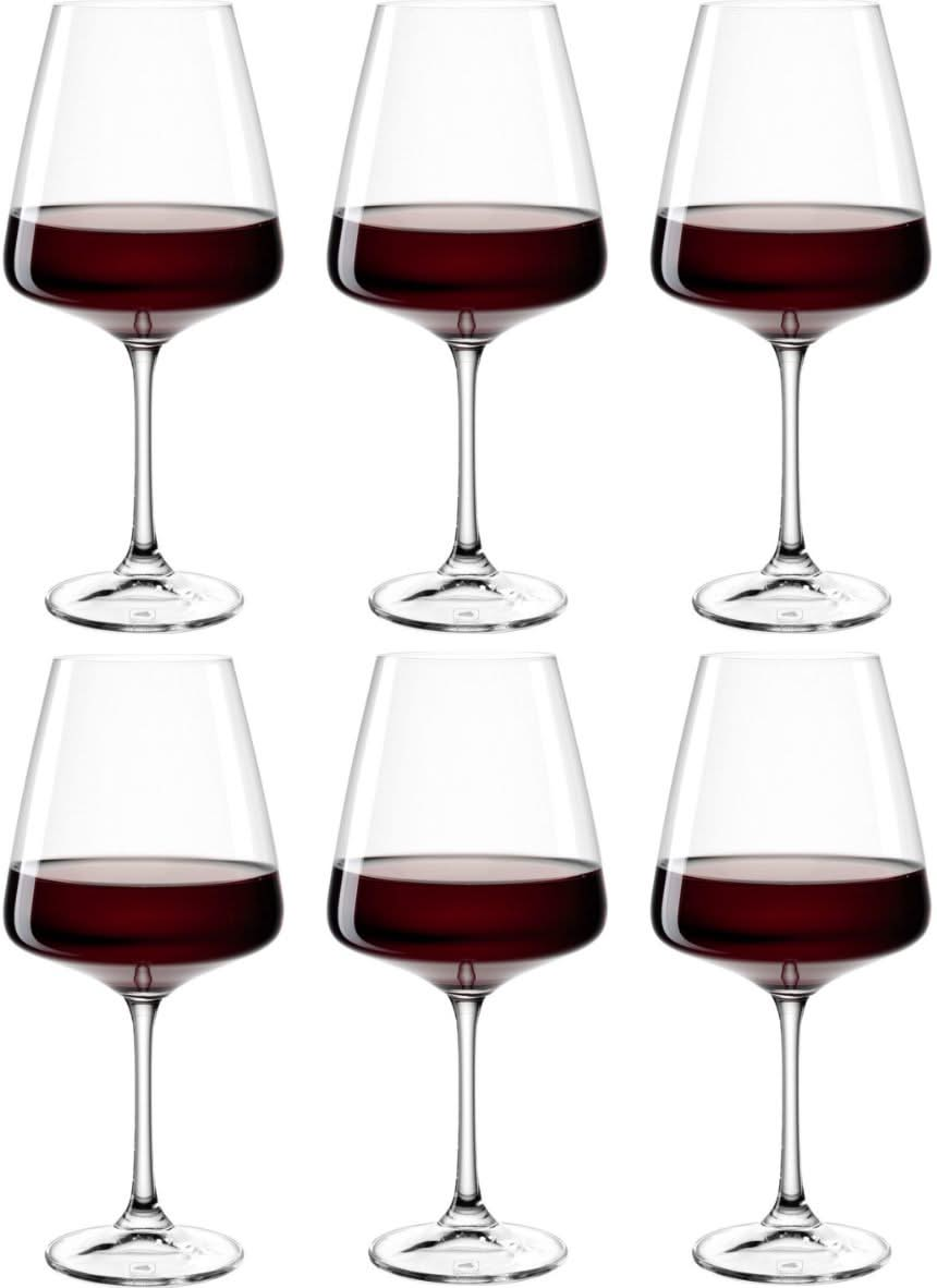 Leonardo Verres à Vin Rouge Paladino - 660 ml - 6 pièces