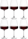 Leonardo Verres à Vin Rouge Paladino - 660 ml - 6 pièces