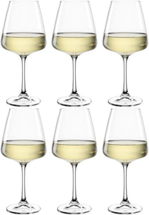 Leonardo Verres à Vin Blanc Paladino - 540 ml - 6 pièces