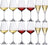 Villeroy &amp; Boch Service de verres à vin La Divina - (Verres à vin rouge + Verres à vin blanc + Verres à champagne) - Service de 12 pièces