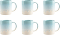 Tasses à café Ona Vera 270 ml - Bleu - 6 pièces