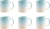 Tasses à café Ona Vera 270 ml - Bleu - 6 pièces