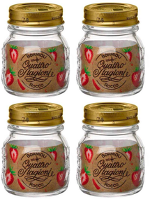 Bormioli Rocco Weckjars Quattro Stagioni - ø 8,5 cm / 250 ml - 4 pièces