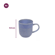 Mugs Cookinglife Aqua Maris 400 ml - 6 pièces