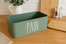 Cookinglife Brooddoos - Broodtrommel met bamboe snijplank - Groen