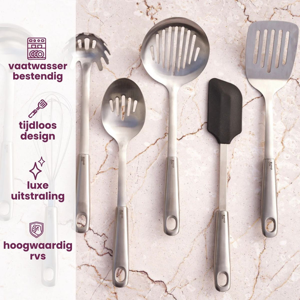 Cosy & Trendy Serveerlepel - Delish Plus - RVS
