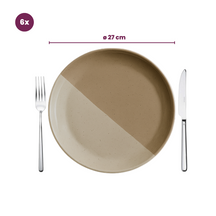 Assiettes de dîner Cookinglife Leem ø 27 cm - 6 pièces