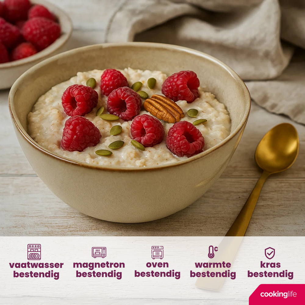 Bol de soupe / Bols Cookinglife Sabi Beige ø 15 cm - 6 pièces