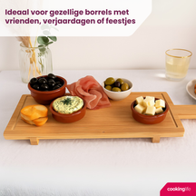 Planches de service Cookinglife - Bambou - 58 x 19 cm