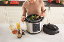 Crockpot Express Slowcooker + Cocotte-minute - cuve amovible - 5,6 litres - CR051